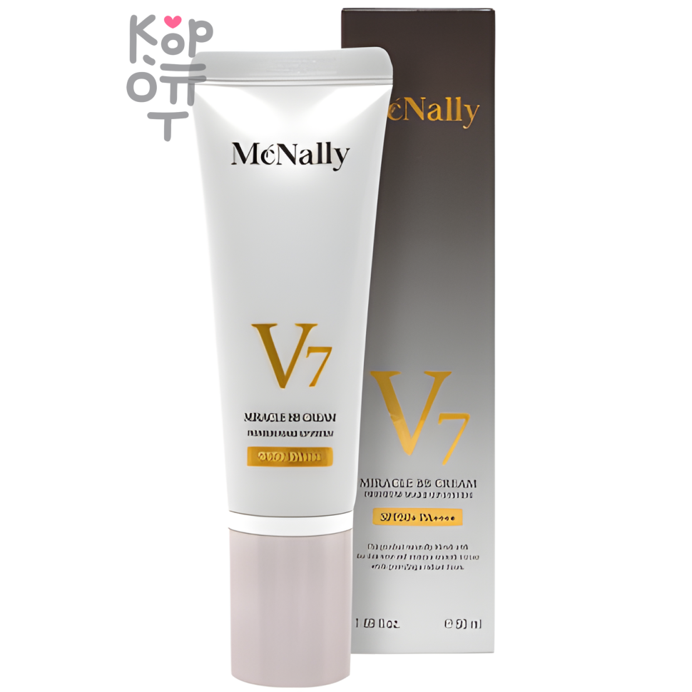 Pretty Skin McNally V7 Miracle BB Cream - Увлажняющий коллагеновый ВВ-крем 50мл.