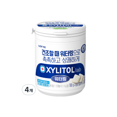 XYLITOL LAB — Резинка жевательная КОРЕЯ *, банка 100 г