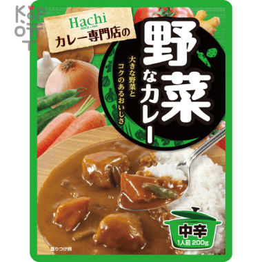 Hachi Vegetable curry Medium spicy - Соус Карри с овощами и 20 видами специй, острый, 200гр. &mdash; Корейские товары для всей семьи(КорОпт)