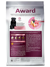 AWARD SPECIAL CARE Weight Control Сухой корм для взрослых собак всех пород для контроля веса со свежим мясом индейки