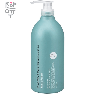 Kumano Salon Link Amino Acid Shampoo - Профессиональный увлажняющий шампунь с аминокислотами 1л. &mdash; Корейские товары для всей семьи(КорОпт)