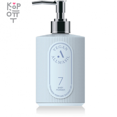 Vegan Allmasil 7 Ceramide Perfume Shower Gel - Питательный парфюмированный гель для душа с Церамидами 300мл.