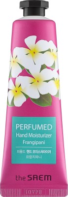 The Saem Perfumed Hand Moisturizer Frangipani — Парфюмированный увлажняющий крем для рук «Франжипани», 30 миллилитров