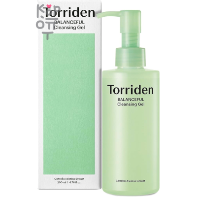 Torriden Balanceful Cleansing Gel - Успокаивающий гель для умывания с Центеллой 200мл.