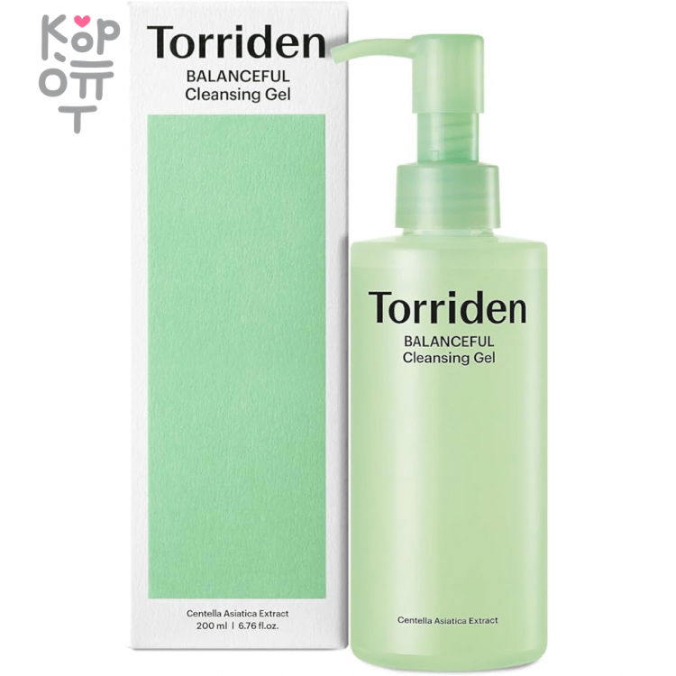 Torriden Balanceful Cleansing Gel - Успокаивающий гель для умывания с Центеллой 200мл.