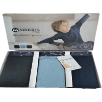 MRKIDS Трусы-боксеры для мальчиков, однотонные, упаковка 3шт., Ю.Корея. 