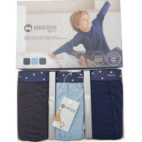 MRKIDS Трусы-боксеры для мальчиков, однотонные, упаковка 3шт., Ю.Корея. 