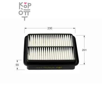 LIVCAR AIR FILTER LCZ956/2337A / Воздушный фильтр