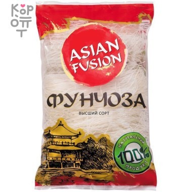 Вермишель Фунчоза, Asian Fusion, 150гр. &mdash; Корейские товары для всей семьи(КорОпт)