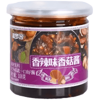 Shandong Hot Mushroom Sauce - Острый соус-заправка с грибами Шиитаке, 100гр.