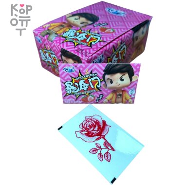 Жевательная резинка Baolengmen - Тату внутри, со вкусом Клубники — Корейские товары для всей семьи(КорОпт)