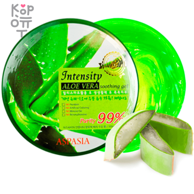 Aspasia Aloe Soothing Gel - Универсальный увлажняющий гель для тела с Алоэ Вера 300мл.  &mdash; Корейские товары для всей семьи(КорОпт)