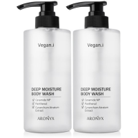Aronyx Vegan.i Deep Moisture Body Wash - Гель для душа увлажняющий 500мл.