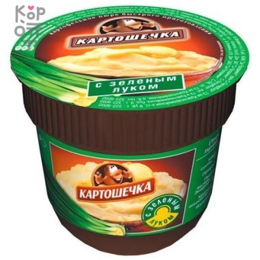 Пюре с зеленым луком, Картошечка, 41гр &mdash; Корейские товары для всей семьи(КорОпт)