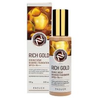 Enough Rich Gold Double Wear Radiance Foundation SPF50+/PA+++ - Тональный крем с частичками золота, 100мл.