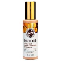 Enough Rich Gold Double Wear Radiance Foundation SPF50+/PA+++ - Тональный крем с частичками золота, 100мл.