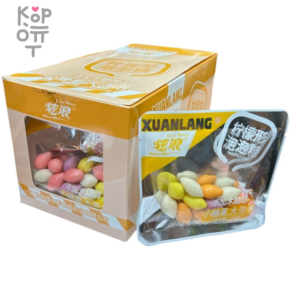 Жевательная резинка XuanLang Gum - Цветные коконы с фруктовым вкусом, купить с доставкой на дом фото 1 — Корейские товары для всей семьи(КорОпт)