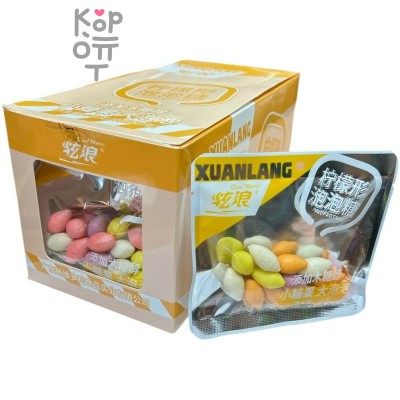 Жевательная резинка XuanLang Gum - Цветные коконы с фруктовым вкусом