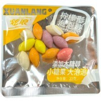 Жевательная резинка XuanLang Gum - Цветные коконы с фруктовым вкусом