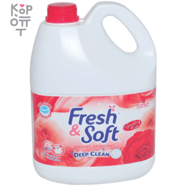 LION Essence Fresh &amp; Soft Sparkling Kiss - Жидкое средств для стирки белья Сверкающий поцелуй. &mdash; Корейские товары для всей семьи(КорОпт)