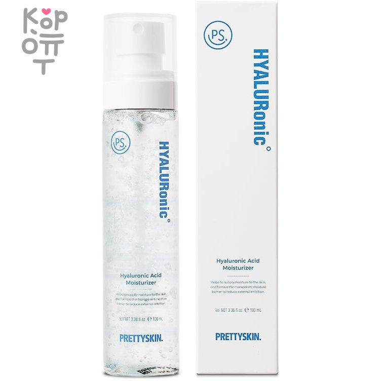 Pretty Skin Hyaluronic Acid Moisturizer Mist - Увлажняющий мист с гиалуроновой кислотой 100мл. фото 1 &mdash; Корейские товары для всей семьи(КорОпт)