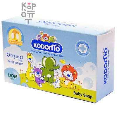 LION Kodomo - Мыло детское c увлажняющим кремом 75 г