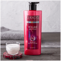 Kerasys Advanced Ampoule Volume Shampoo - Ампульный шампунь для объема волос с коллагеном 600мл.