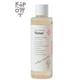 Village 11 Factory — B Skin Formula Exfoliation & Vitality Toner — отшелушивающий тонер с гликолевой кислотой, 250 мл
