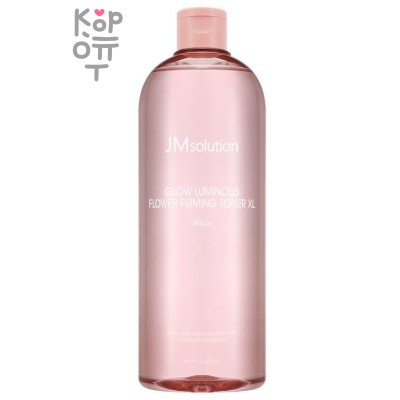 JMSolution Glow Luminous Flower Firming Toner XL (Rose) - Тонер для лица с экстрактом розы 600мл.