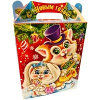 Новогодний подарок - С новым годом! Кошачий принц