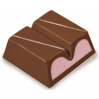 Bourbon Bit Strawberry Chocolate - Шоколад с Клубничной начинкой, 15гр.