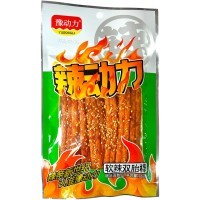 Снэк Yudongli Foods Ядрено-Перченый, 76гр. - Пряный пшеничный снек с пряным вкусом, двойной