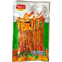 Снэк Yudongli Foods Ядрено-Перченый, 76гр. - Пряный пшеничный снек с пряным вкусом, двойной