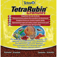 TetraRubin Granules корм в гранулах для улучшения окраса всех видов рыб 15 г (sachet)