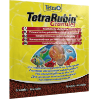 TetraRubin Granules корм в гранулах для улучшения окраса всех видов рыб 15 г (sachet)