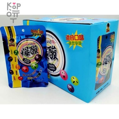 Конфеты кислые 5 вкусов Meng Xiao Shuai &mdash; Корейские товары для всей семьи(КорОпт)