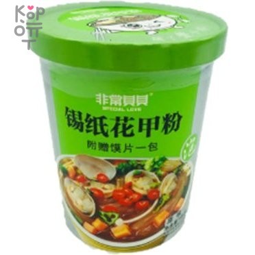 Лапша быстрого приготовления Special Love с Устрицами, 180гр. &mdash; Корейские товары для всей семьи(КорОпт)