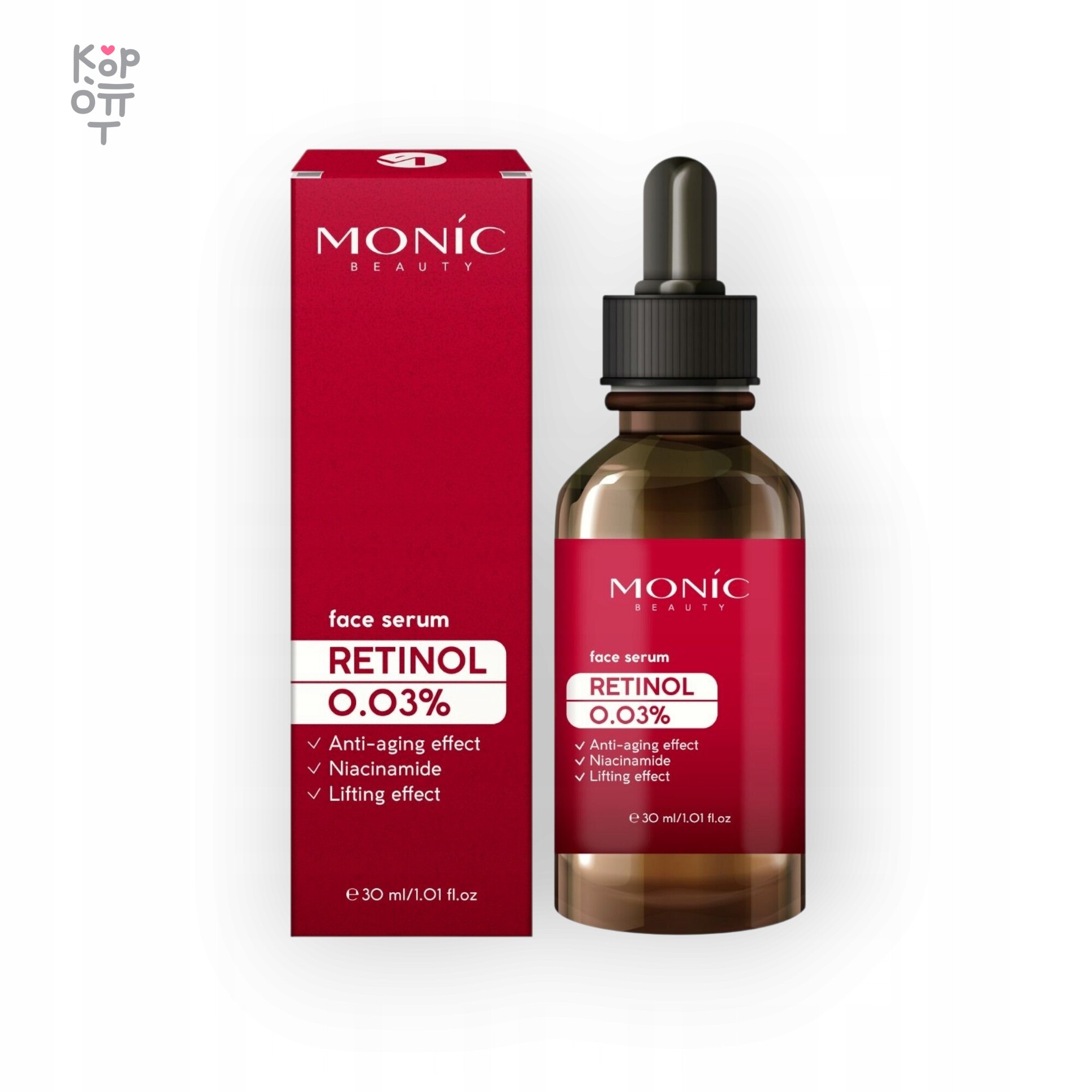 MONIC BEAUTY Skin Code — сыворотка для лица с ретинолом 30 мл