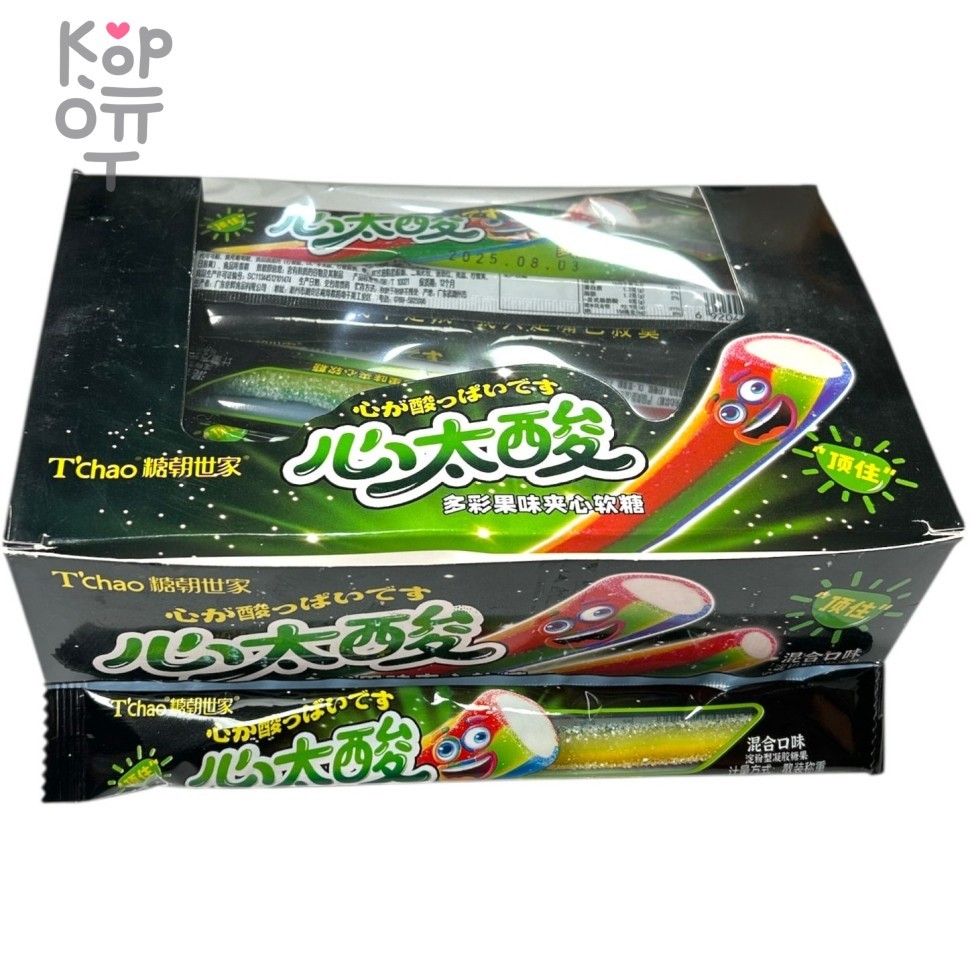 Жевательная конфета тянучка T'Chao Помадка с витамином С, со вкусом и соком фруктов, купить с доставкой на дом фото 1 — Корейские товары для всей семьи(КорОпт)
