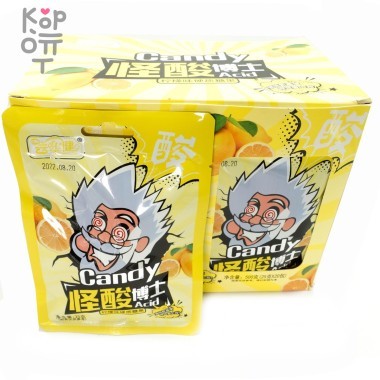 Кислая и освежающая карамель Sour Acid Candy - со вкусом Лимона — Корейские товары для всей семьи(КорОпт)