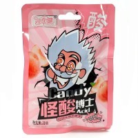 Кислая и освежающая карамель Sour Acid Candy - со вкусом Лимона