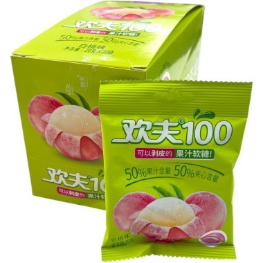 Жевательный фруктовый мармелад Счастливый муж - с фруктовым соком и вкусом Персика &mdash; Корейские товары для всей семьи(КорОпт)