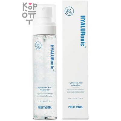PrettySkin Hyaluronic Acid Moisturizer Mist - Увлажняющий мист с гиалуроновой кислотой 100 мл