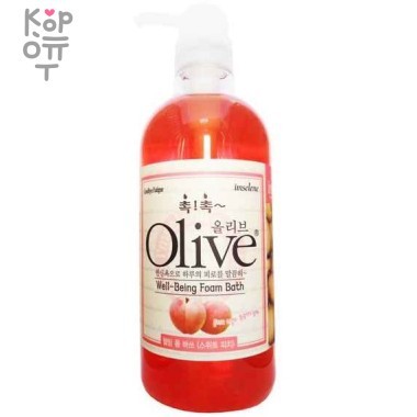 OLIVE Гель для душа с экстрактами Оливы и Персика 750мл. — Корейские товары для всей семьи(КорОпт)