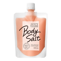 UTENA Juicy Cleanse - Солевой скраб для тела с аргановым маслом и соком земляники, 300 г
