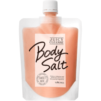 UTENA Juicy Cleanse Sweet Mix - Солевой скраб, увлажняющий и подтягивающий, с ароматом сочного персика, 300гр.
