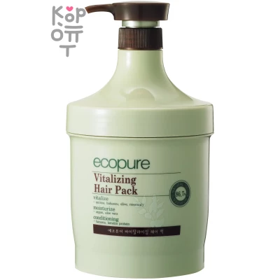 Ecopure Vitalizing Hair Pack - Маска для волос на натуральных компонентах, 1000 мл.