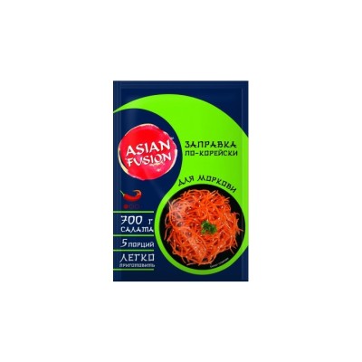 ASIAN FUSION — Заправка для моркови по-корейски пакет 80г*20