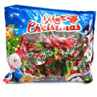 Леденцовая карамель Merry Christmas Новогодний подарок с фруктовым вкусом