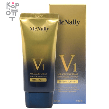 Pretty Skin McNally V1 Miracle BB Cream SPF 50+ PA++++ - Увлажняющий коллагеновый ВВ-крем 50мл.  — Корейские товары для всей семьи(КорОпт)